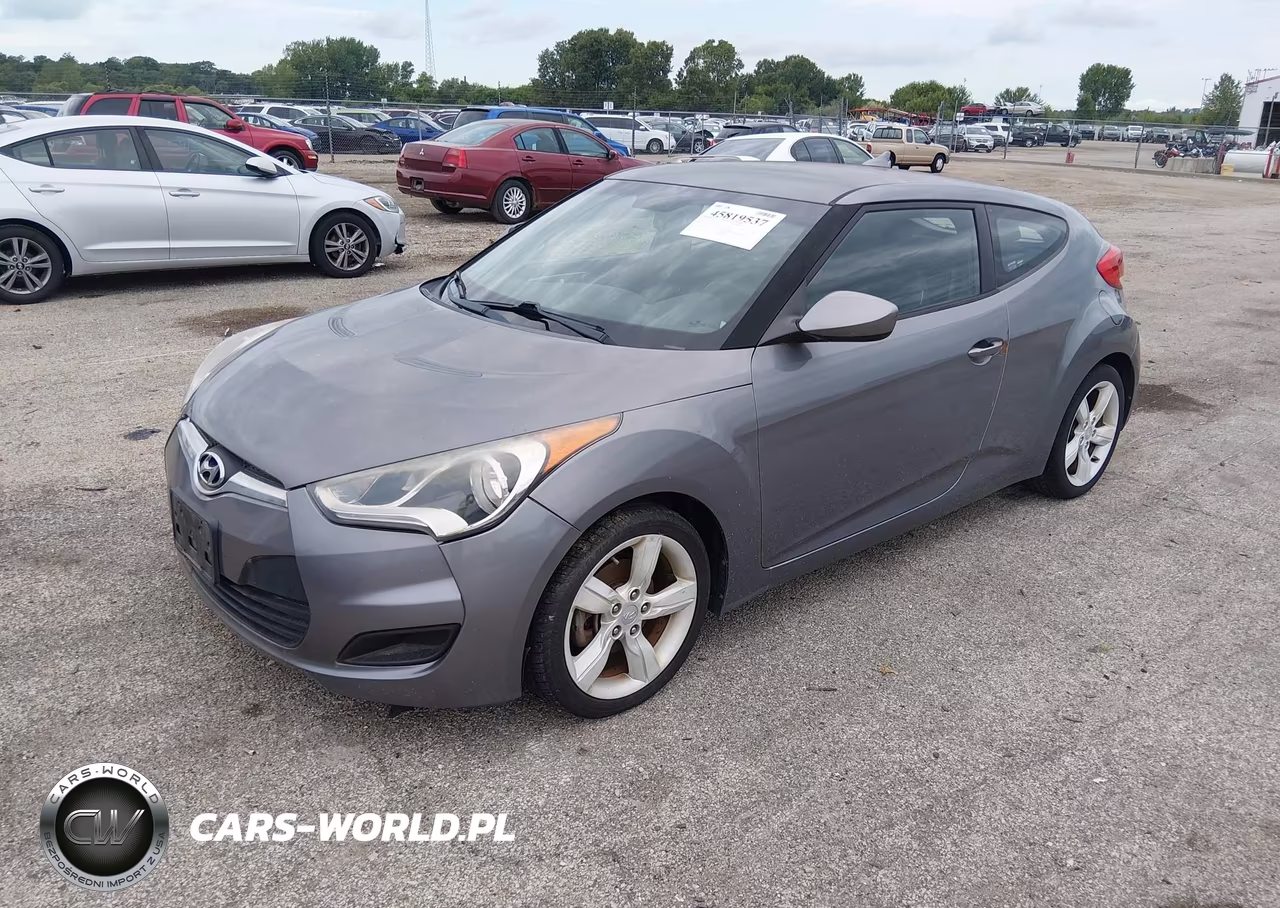 2014 Hyundai Veloster Base W-Black VIN:KMHTC6AD5EU199857 - 2