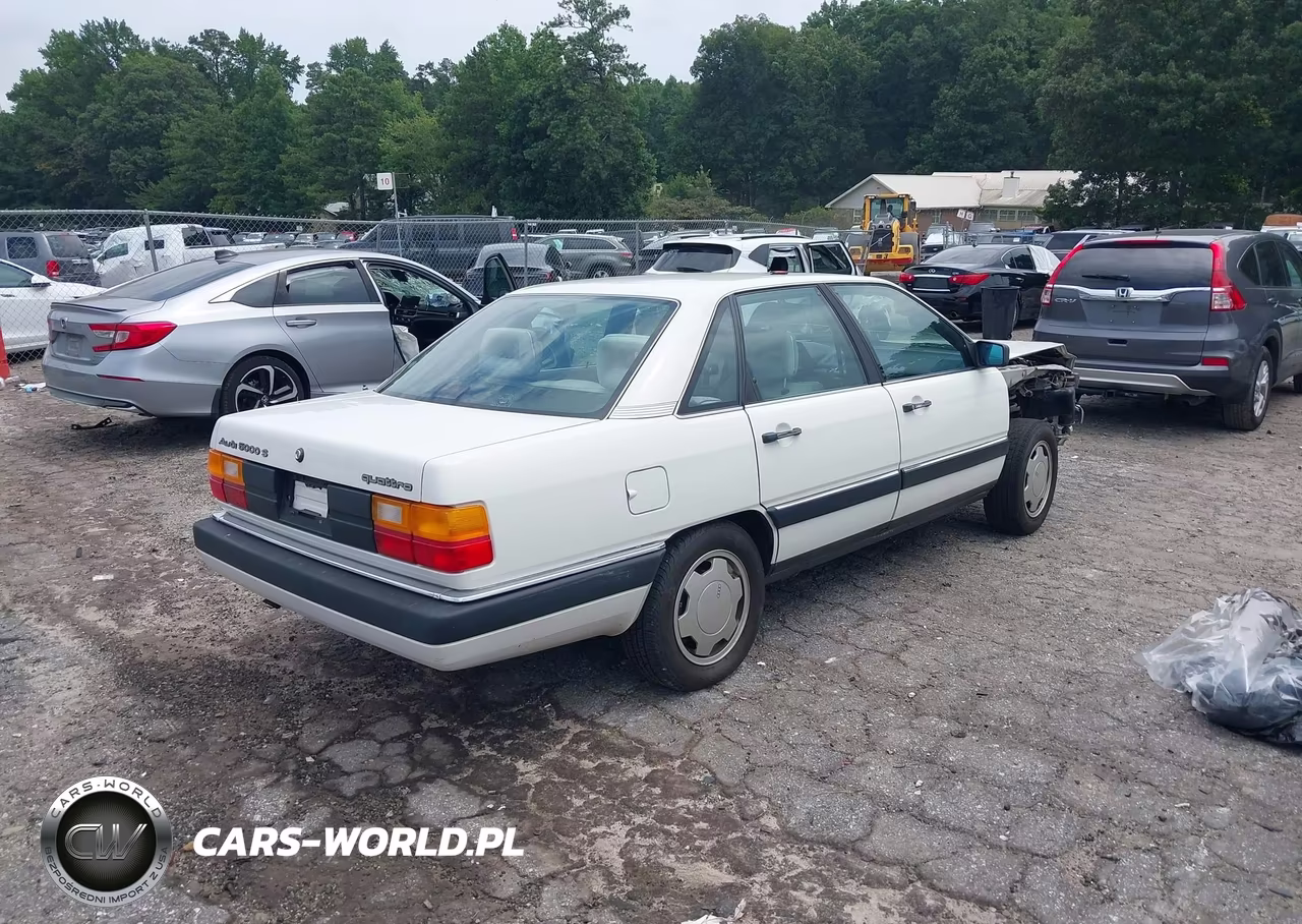 1987 Audi 5000 S Quattro VIN:WAUDC0441HN132704 - 4