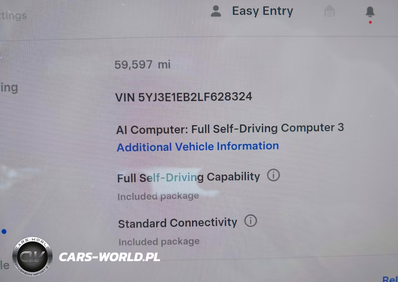 2020 Tesla Model 3 Long Range Dual Motor All-Wheel Drive VIN:5YJ3E1EB2LF628324 - 7
