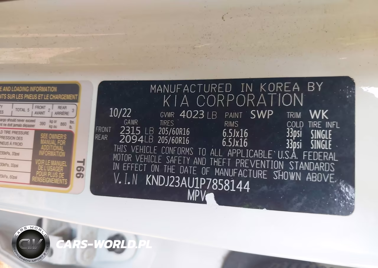 2023 Kia Soul Lx VIN:KNDJ23AU1P7858144 - 9