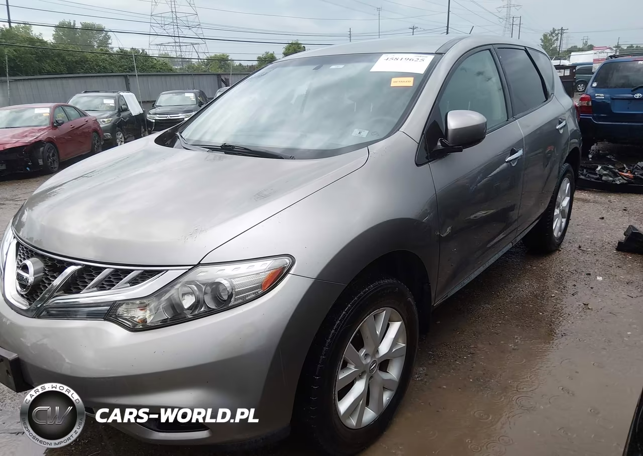 2011 Nissan Murano S VIN:JN8AZ1MW9BW160459 - 2