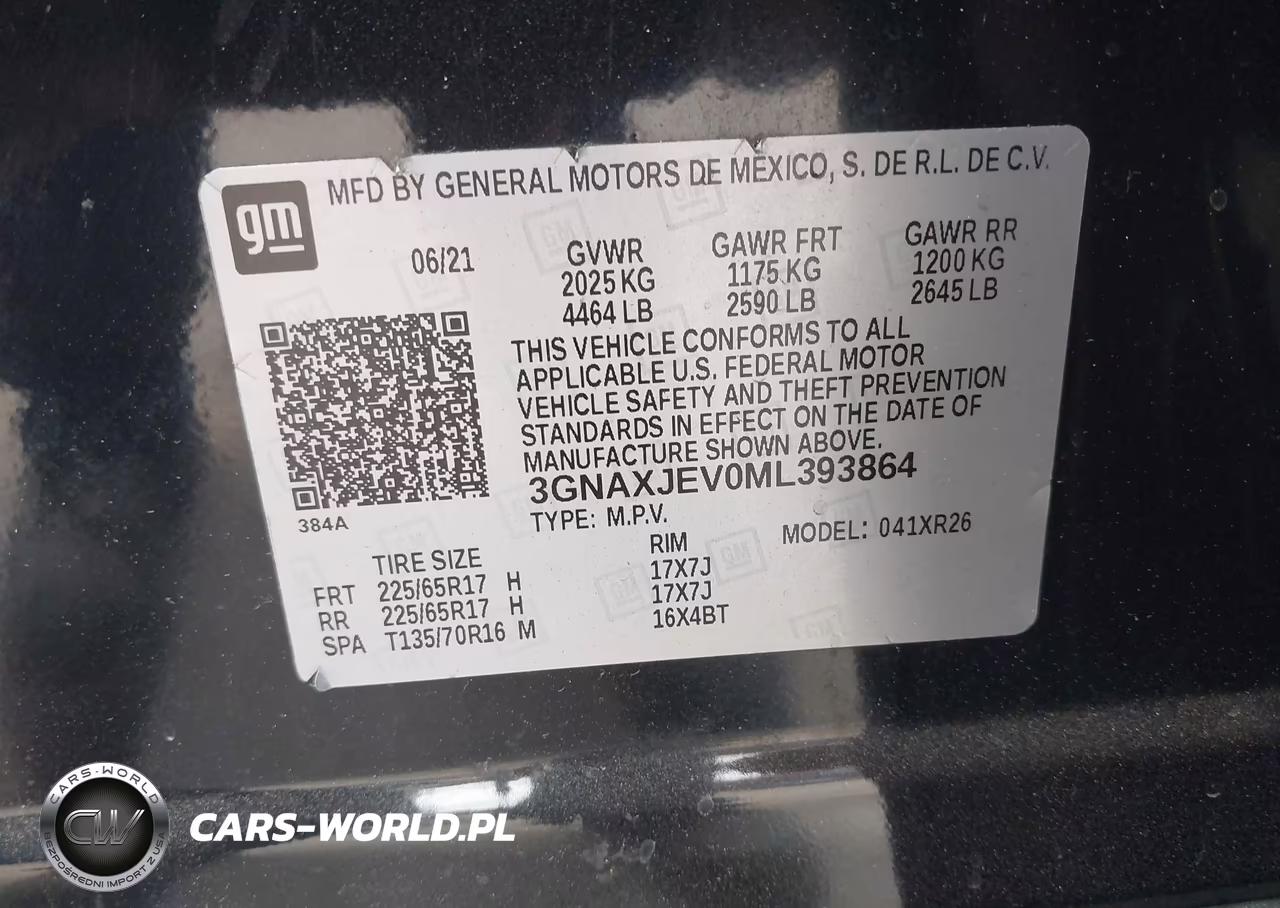 2021 Chevrolet Equinox Fwd 2Fl VIN:3GNAXJEV0ML393864 - 9