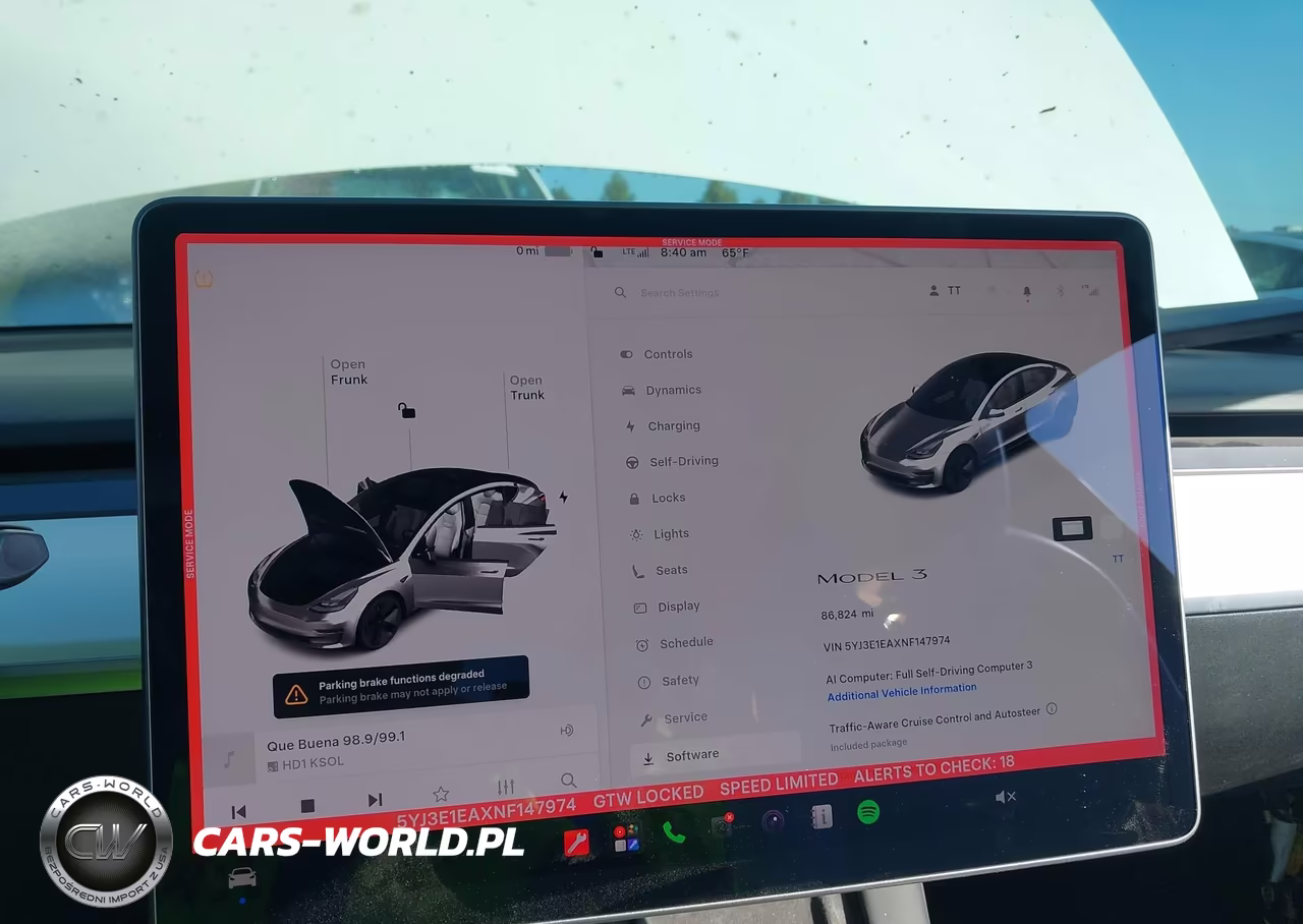 2022 Tesla Model 3 Rear-Wheel Drive VIN:5YJ3E1EAXNF147974 - 7