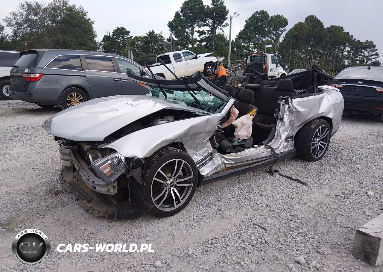 2012 Ford Mustang V6 VIN:1ZVBP8EM5C5231009 - 2