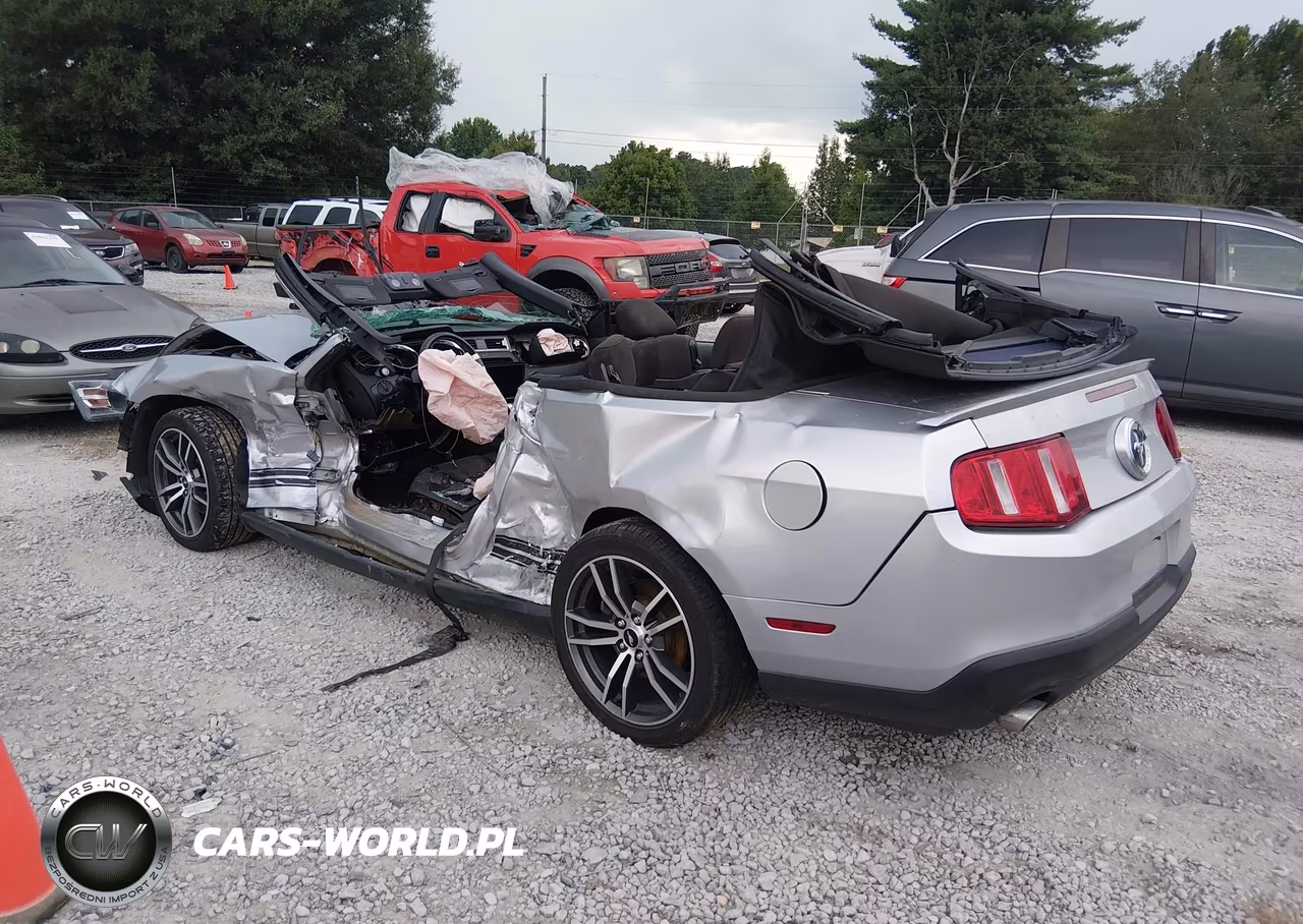 2012 Ford Mustang V6 VIN:1ZVBP8EM5C5231009 - 3