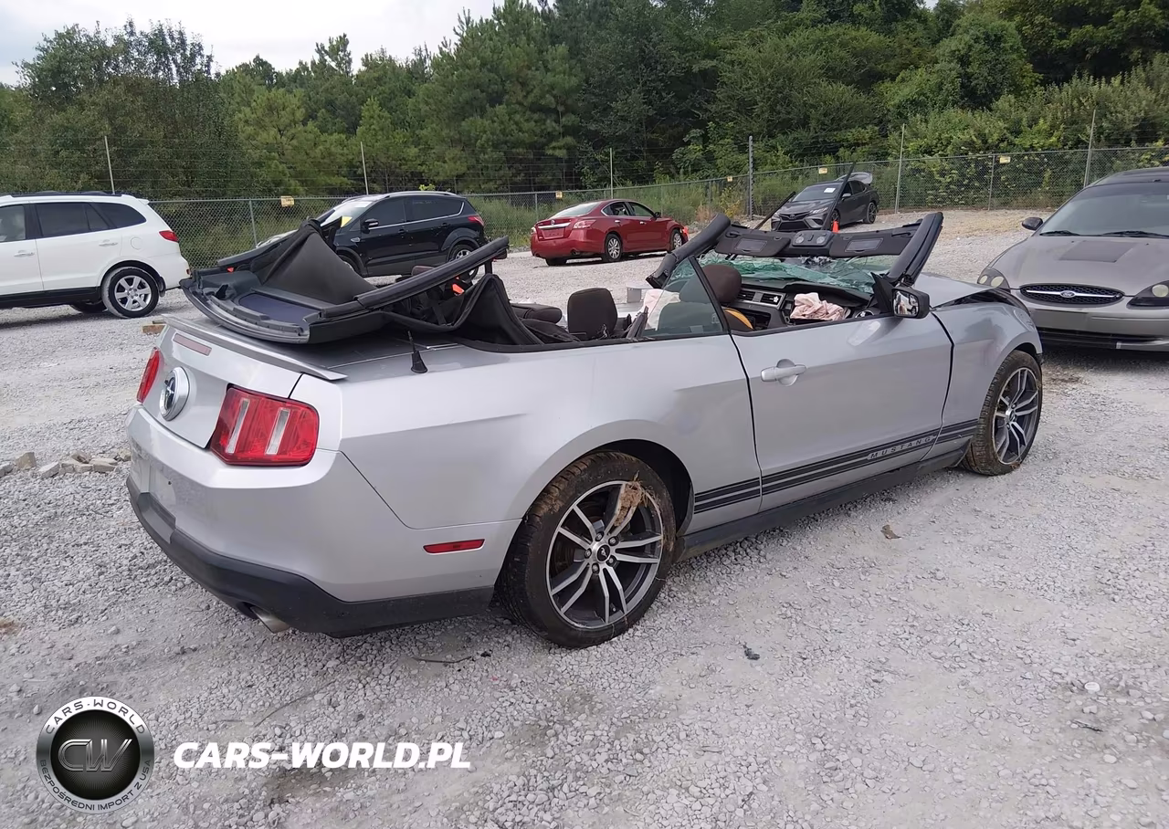 2012 Ford Mustang V6 VIN:1ZVBP8EM5C5231009 - 4