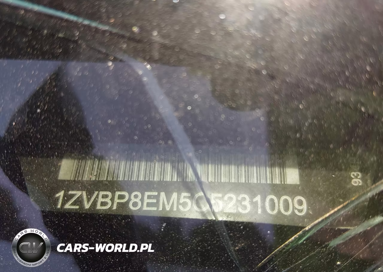 2012 Ford Mustang V6 VIN:1ZVBP8EM5C5231009 - 9