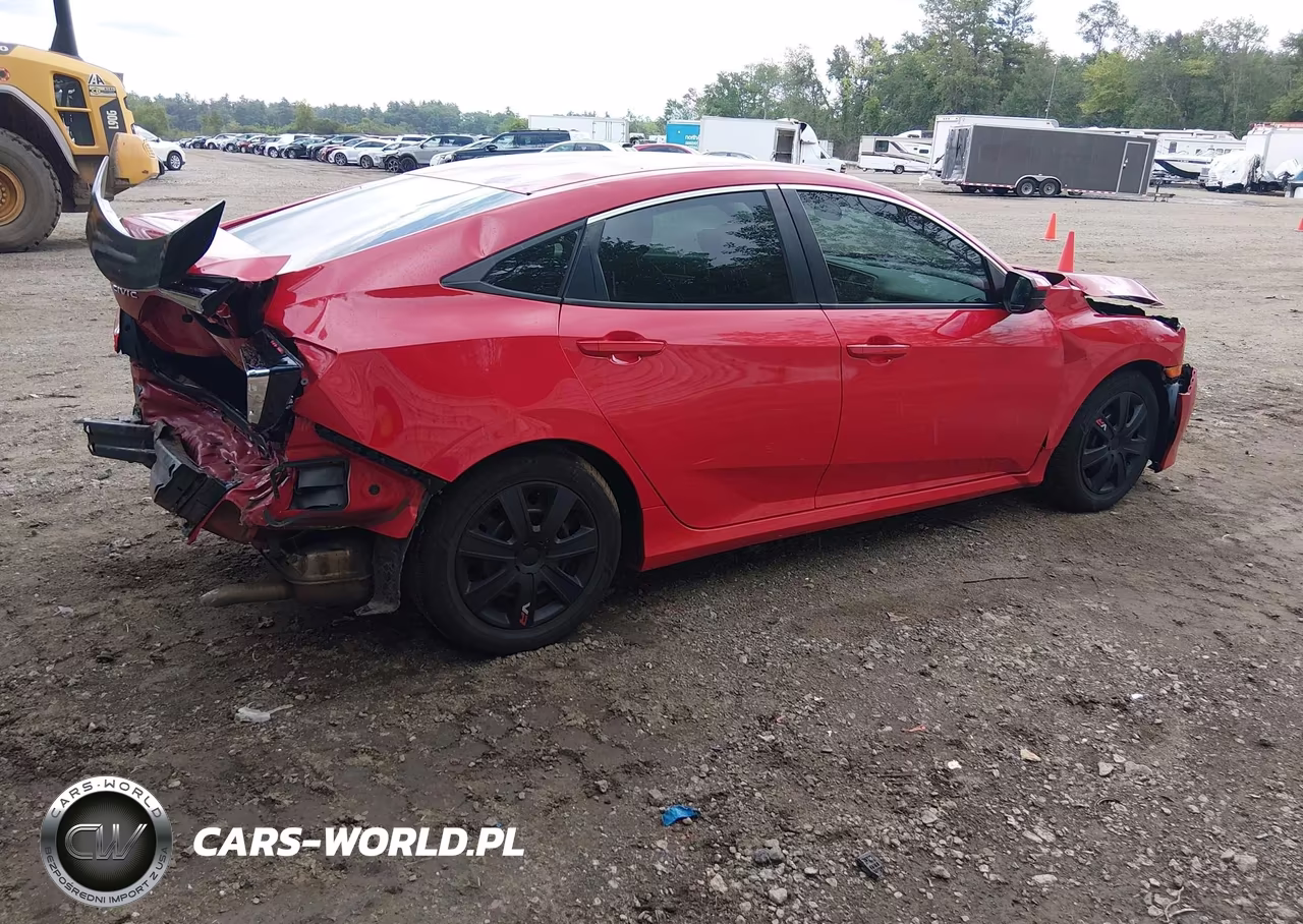 2017 Honda Civic Lx VIN:2HGFC2F55HH557737 - 4