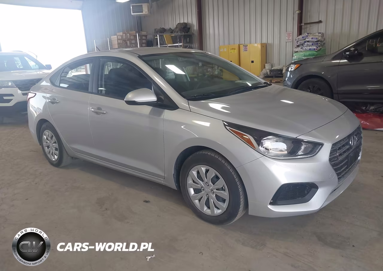 2021 Hyundai Accent Se VIN:3KPC24A67ME128430 - 1