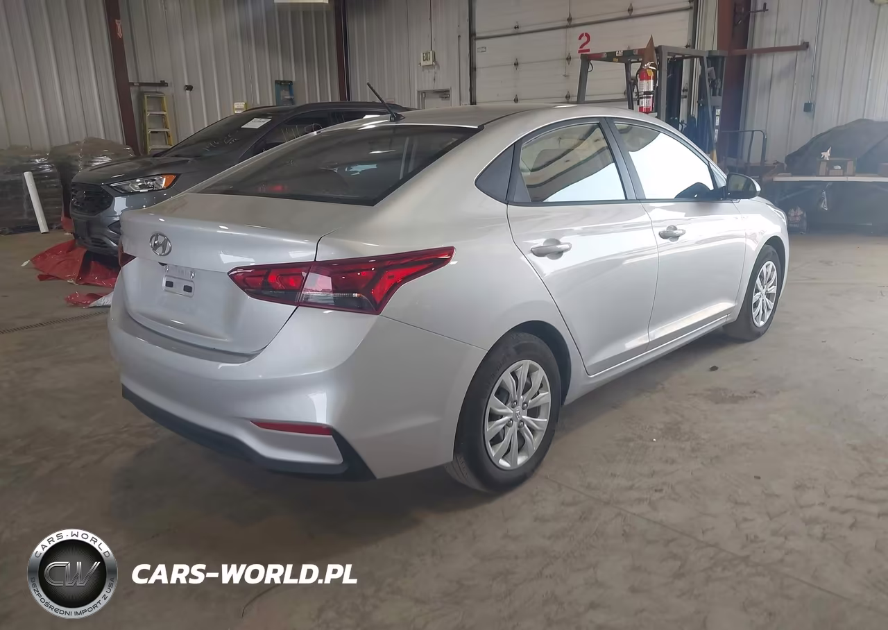 2021 Hyundai Accent Se VIN:3KPC24A67ME128430 - 4