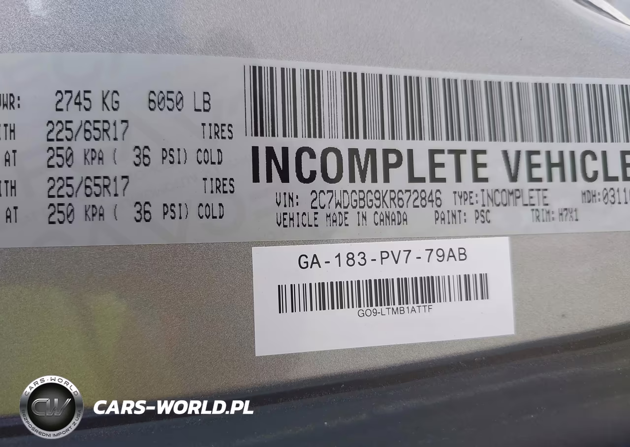 2019 Dodge Grand Caravan Se VIN:2C7WDGBG9KR672846 - 9