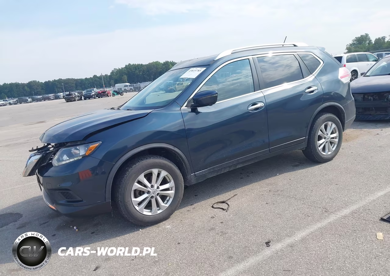 2016 Nissan Rogue Sv VIN:JN8AT2MV9GW148317 - 2