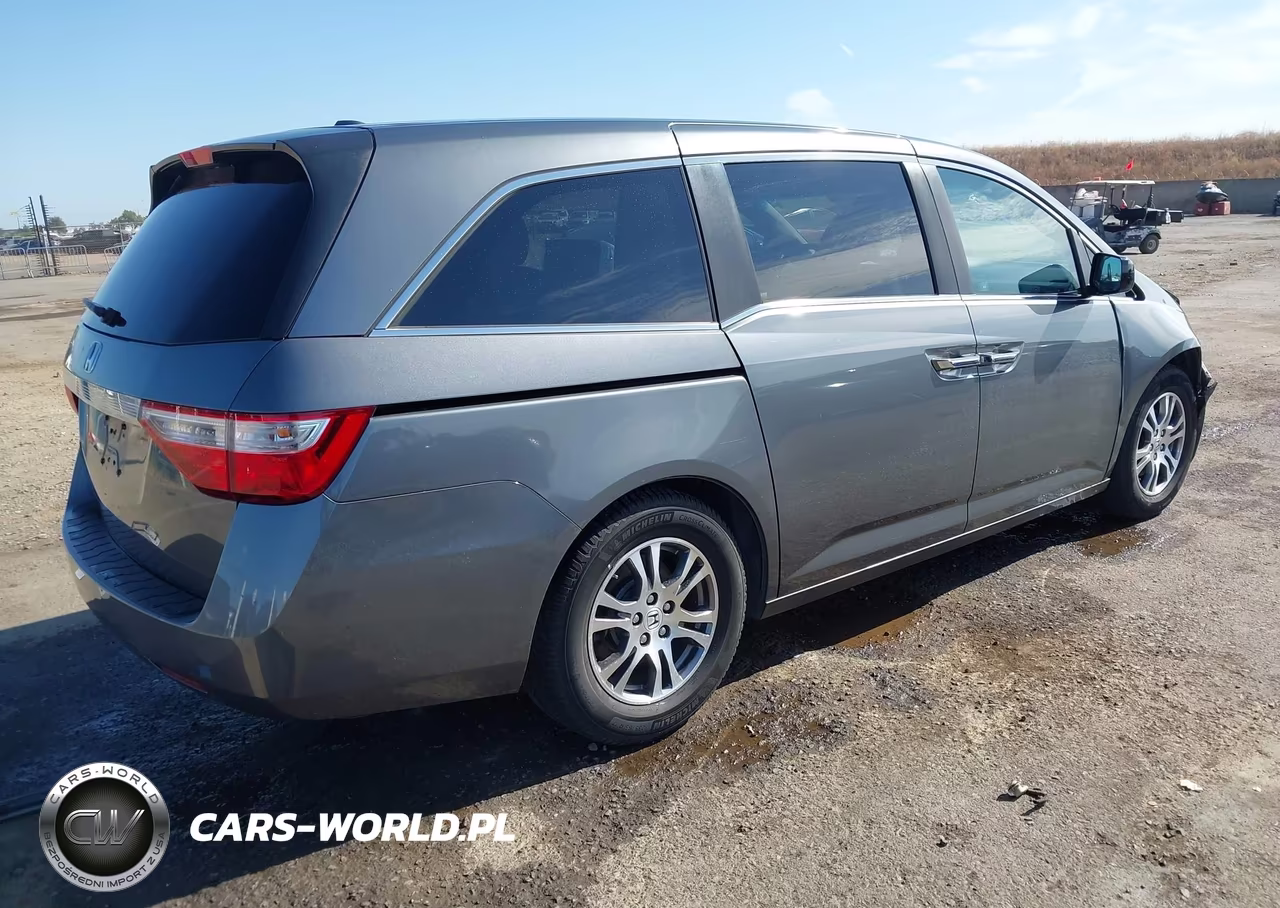 2012 Honda Odyssey Ex-L VIN:5FNRL5H61CB101557 - 4