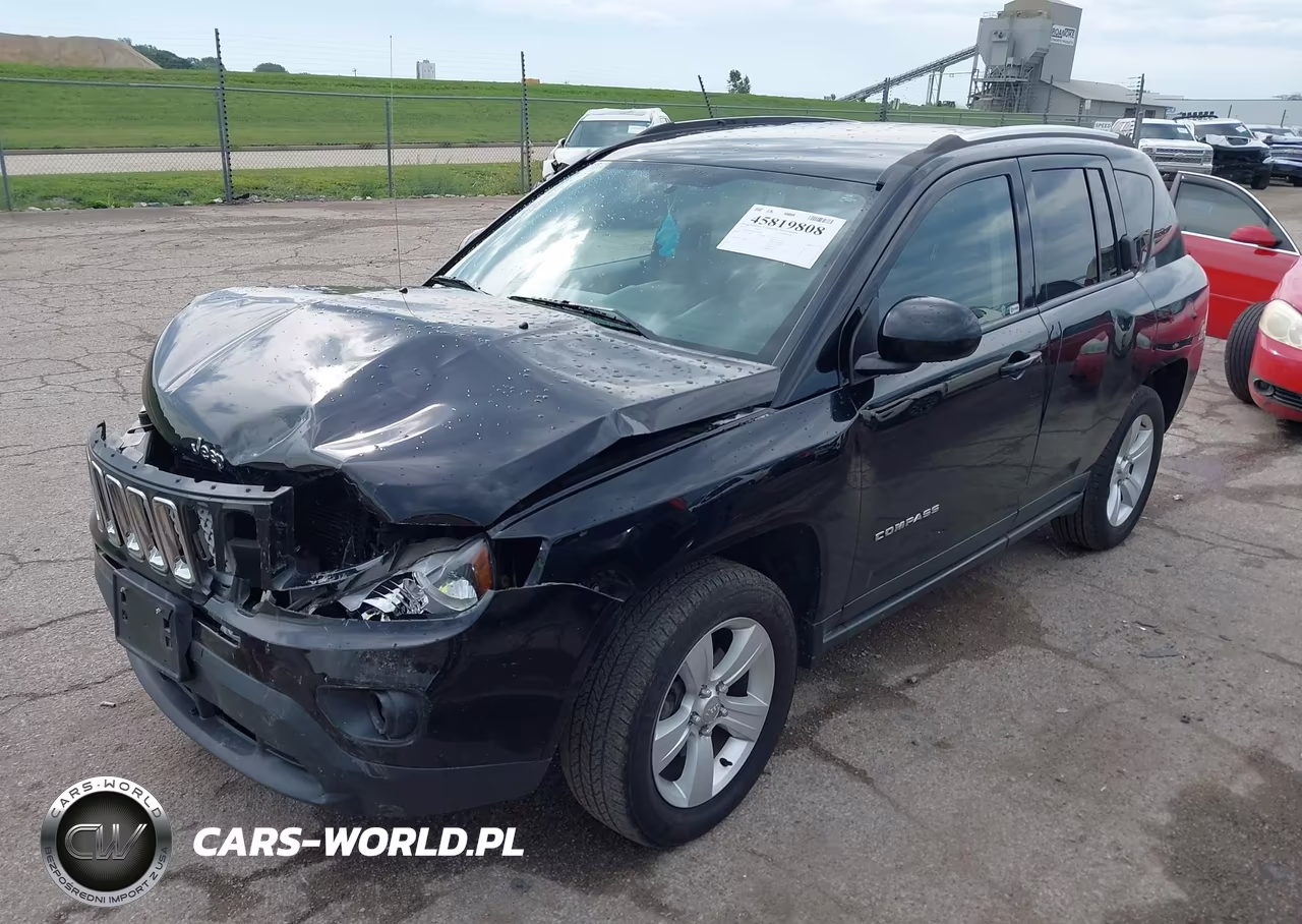 2014 Jeep Compass Latitude VIN:1C4NJDEB7ED670990 - 2