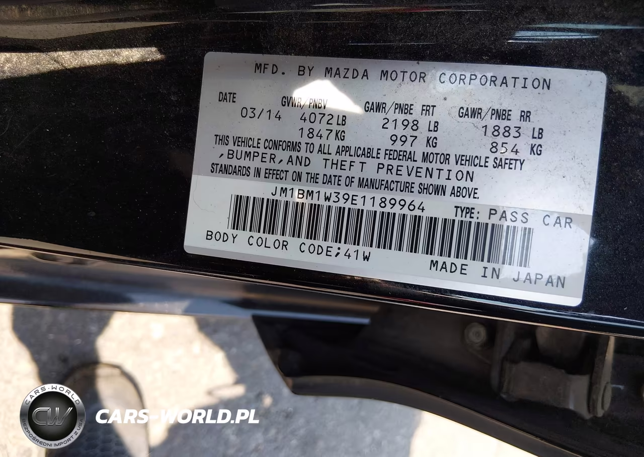 2014 Mazda Mazda3 S Grand Touring VIN:JM1BM1W39E1189964 - 9