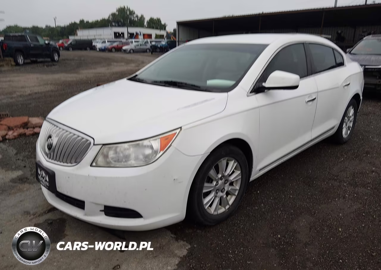 2010 Buick Lacrosse Cx VIN:1G4GB5EG6AF186665 - 2