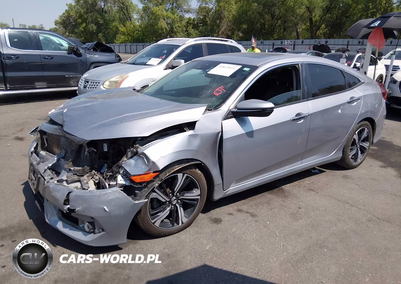 2016 Honda Civic Touring VIN:19XFC1F96GE023961 - 2