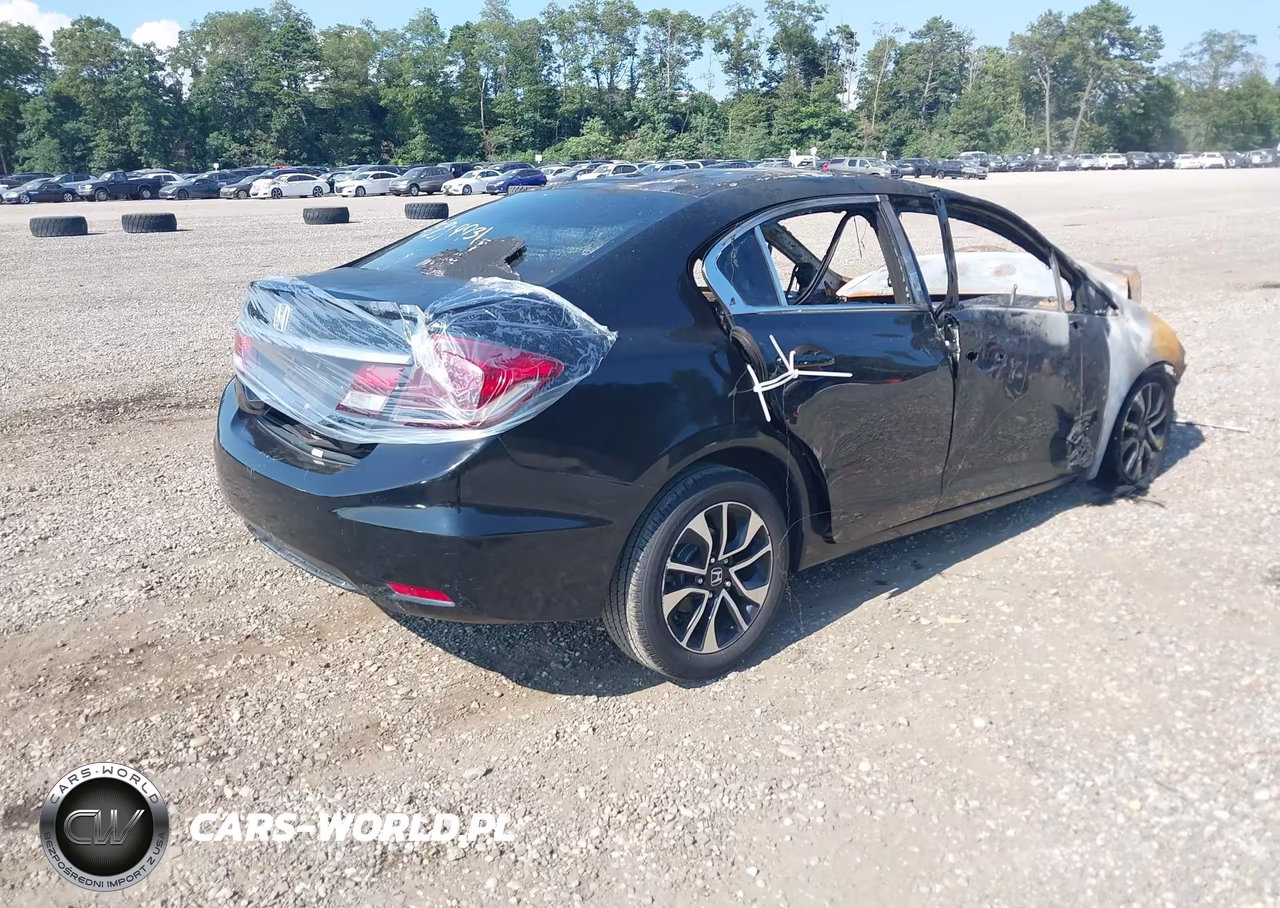 2013 Honda Civic Ex VIN:19XFB2F89DE292841 - 4