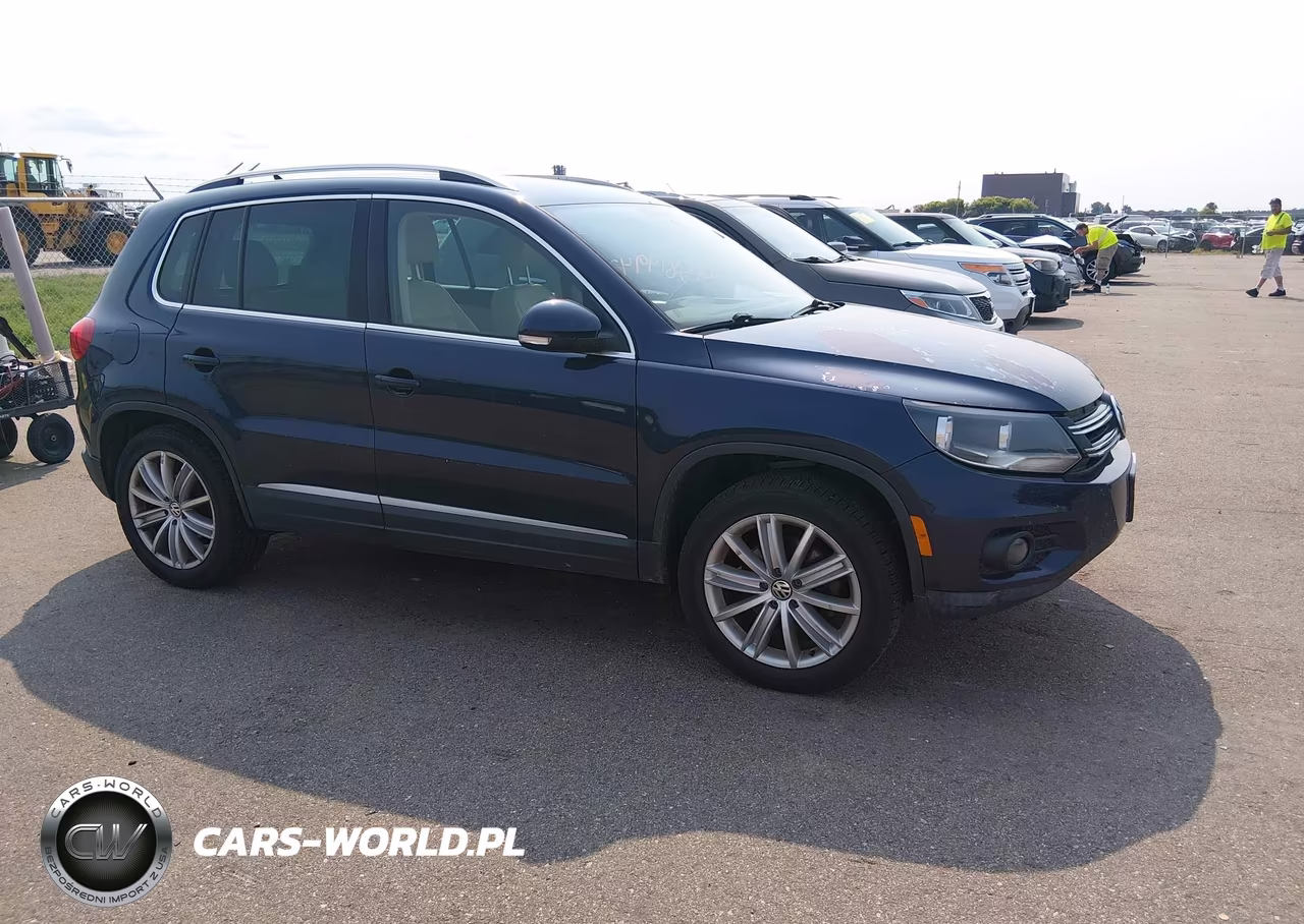 2013 Volkswagen Tiguan Se VIN:WVGBV7AXXDW536600 - 1