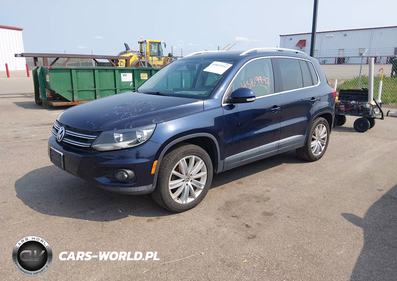 2013 Volkswagen Tiguan Se VIN:WVGBV7AXXDW536600 - 2