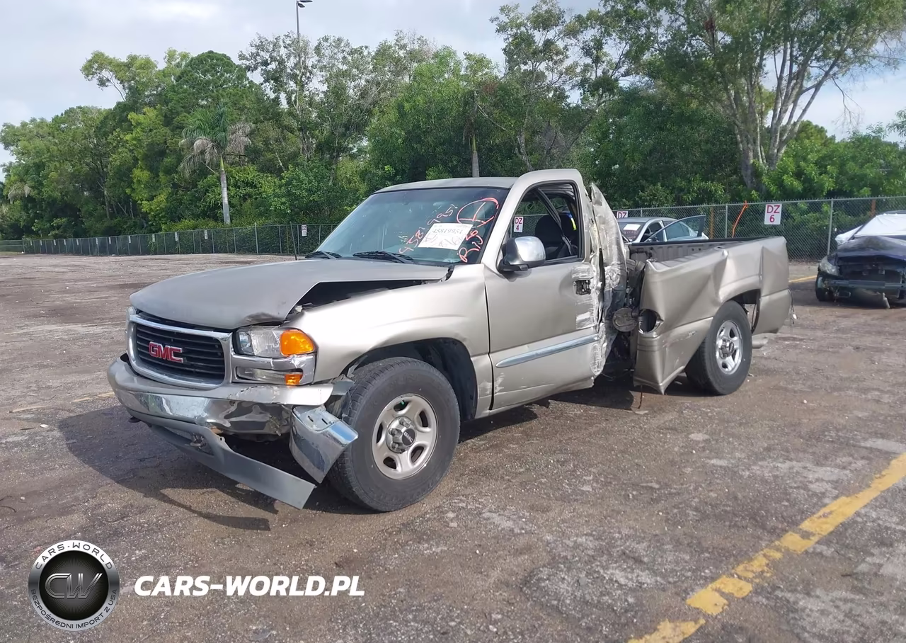 2002 GMC Sierra 1500 Sle VIN:1GTEC14T32Z293270 - 2