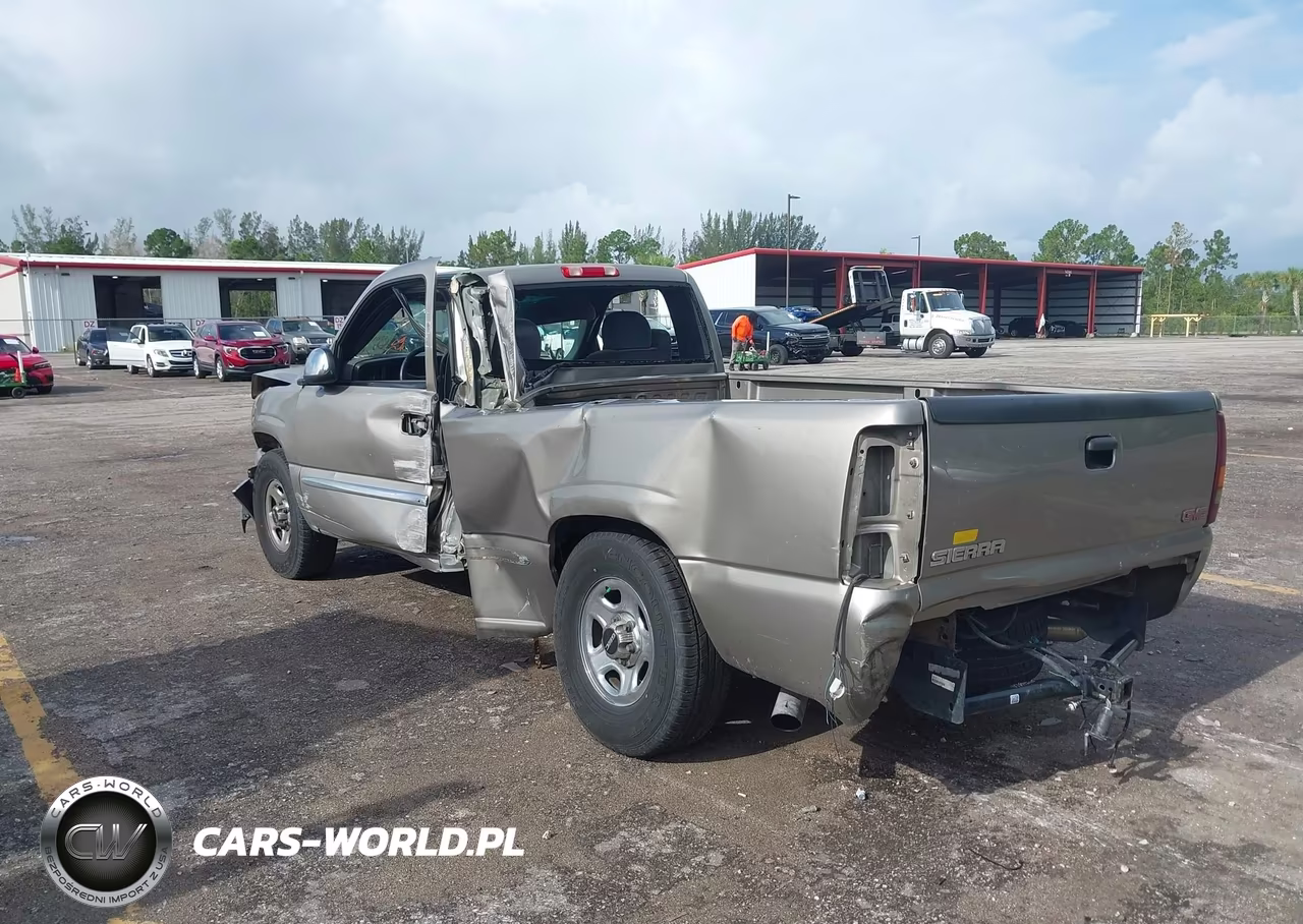 2002 GMC Sierra 1500 Sle VIN:1GTEC14T32Z293270 - 3