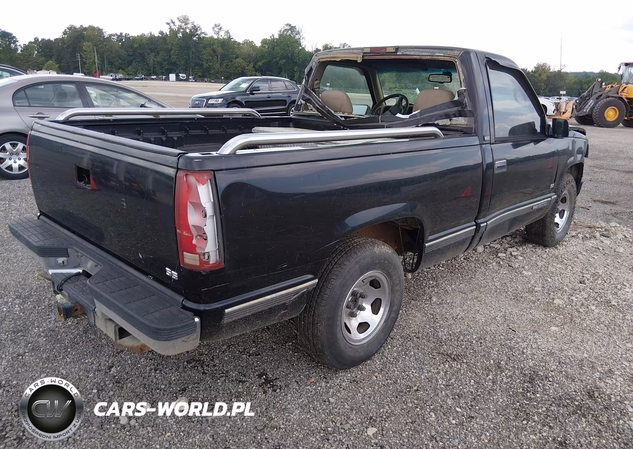 1997 GMC Sierra 1500 Sl Wideside VIN:1GTEC14R0VZ505776 - 4