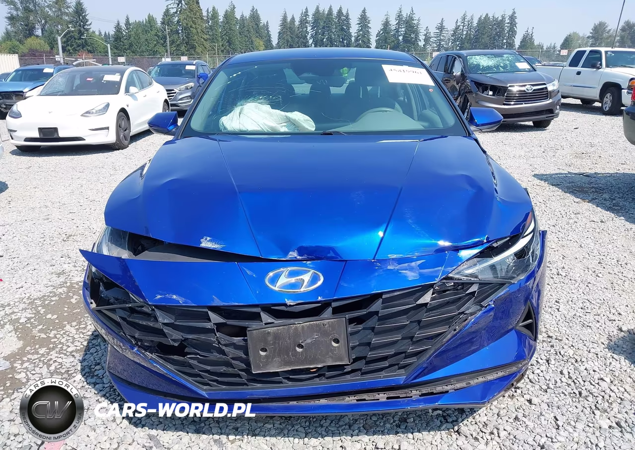 2021 Hyundai Elantra Sel VIN:5NPLM4AG8MH004472 - 12