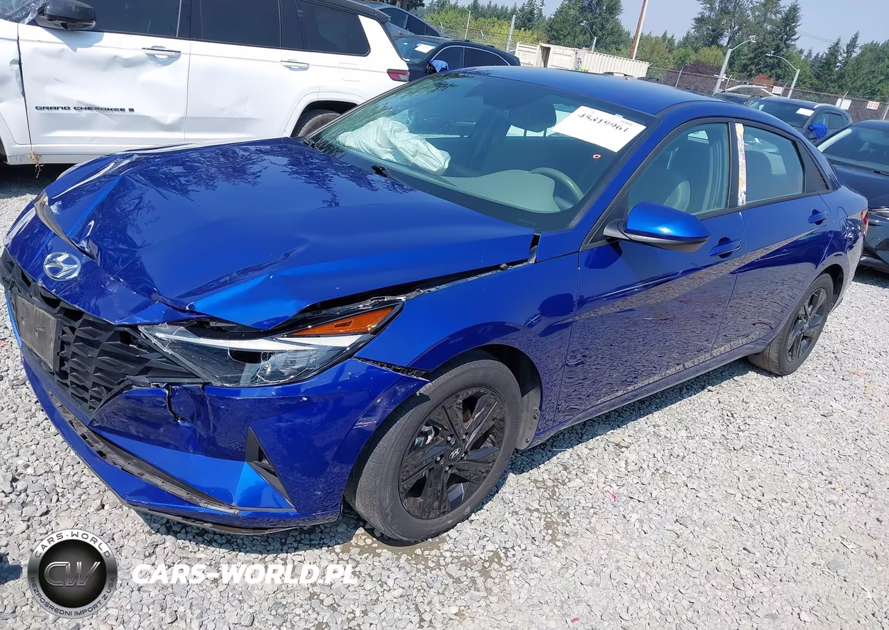 2021 Hyundai Elantra Sel VIN:5NPLM4AG8MH004472 - 2