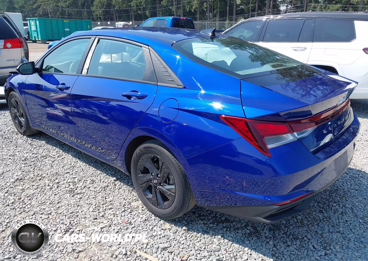 2021 Hyundai Elantra Sel VIN:5NPLM4AG8MH004472 - 3