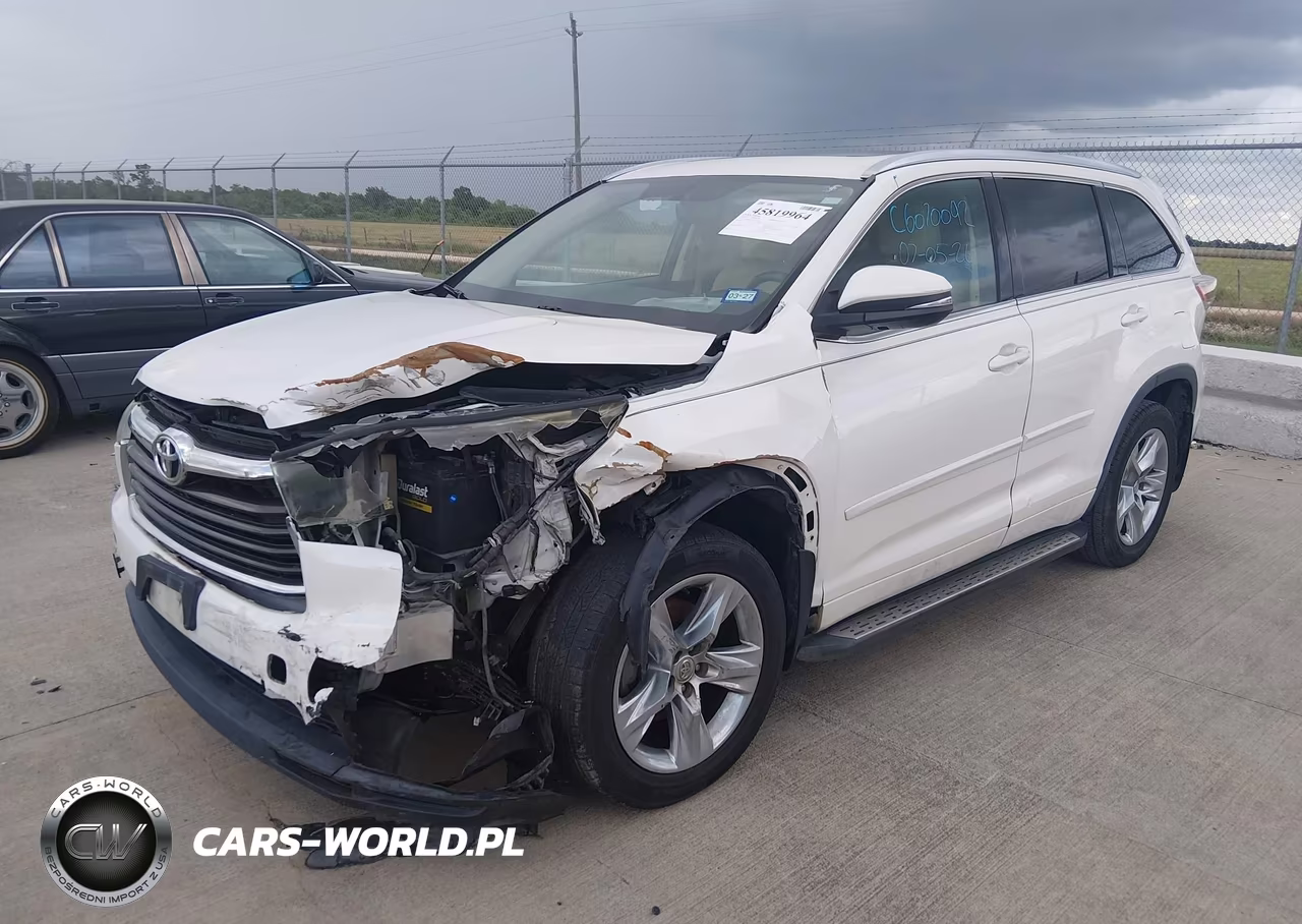 2014 Toyota Highlander Limited V6 VIN:5TDYKRFH2ES012430 - 2