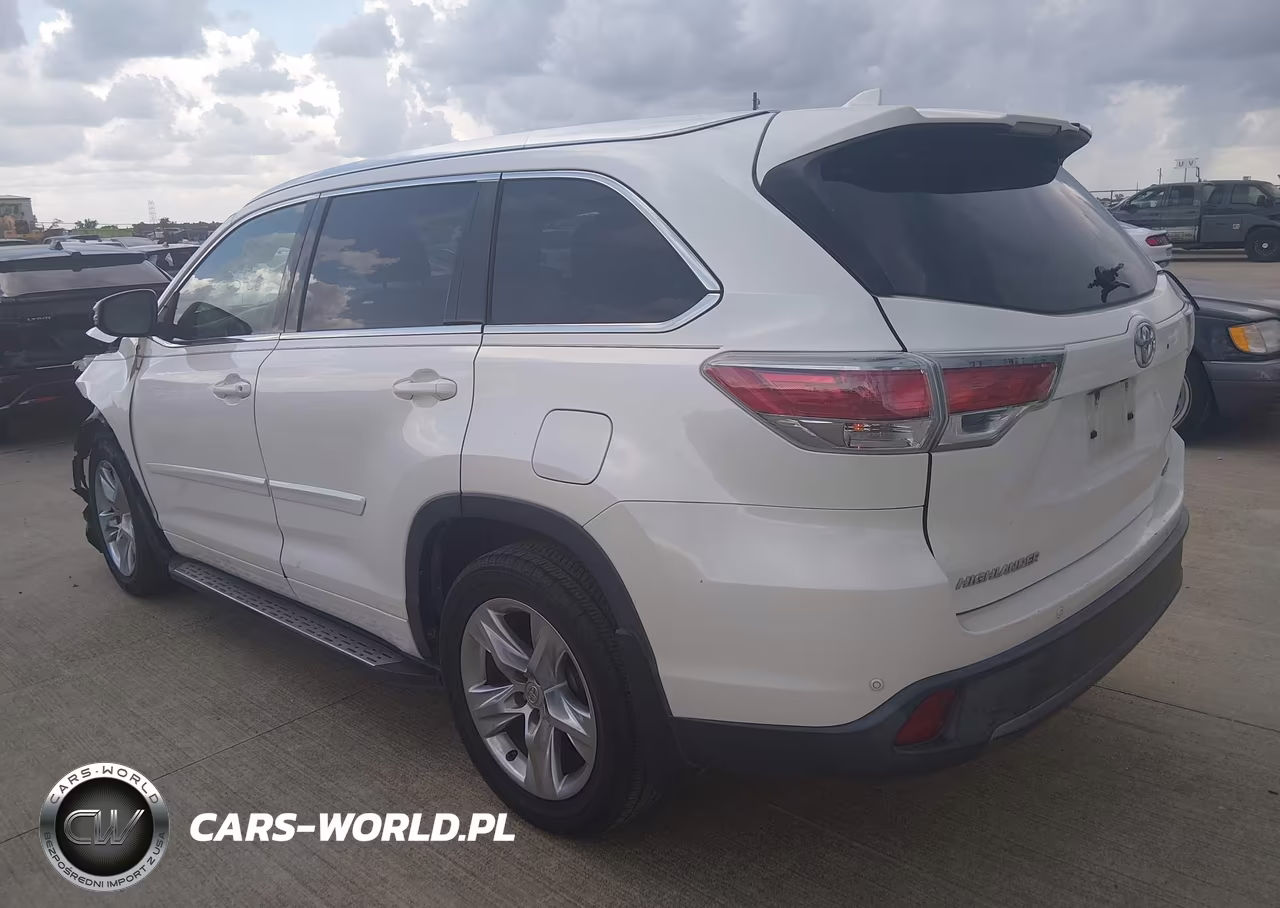 2014 Toyota Highlander Limited V6 VIN:5TDYKRFH2ES012430 - 3