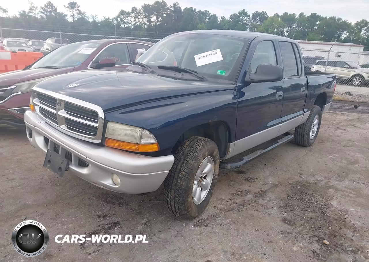 2004 Dodge Dakota Slt VIN:1D7HG48N24S728599 - 2