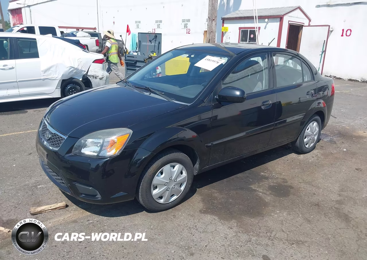 2010 Kia Rio VIN:KNADH4A33A6673354 - 2