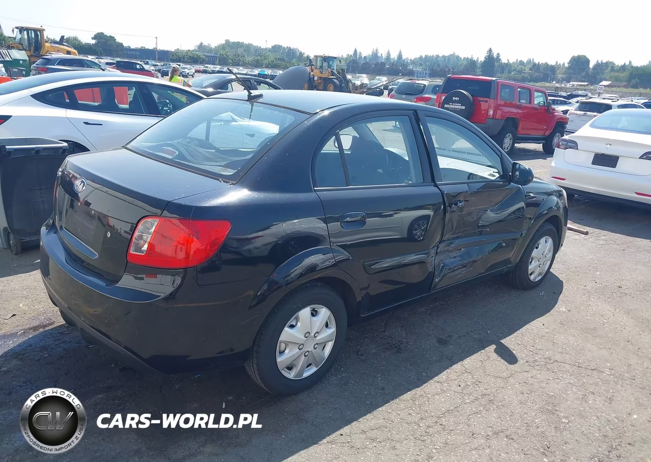 2010 Kia Rio VIN:KNADH4A33A6673354 - 4