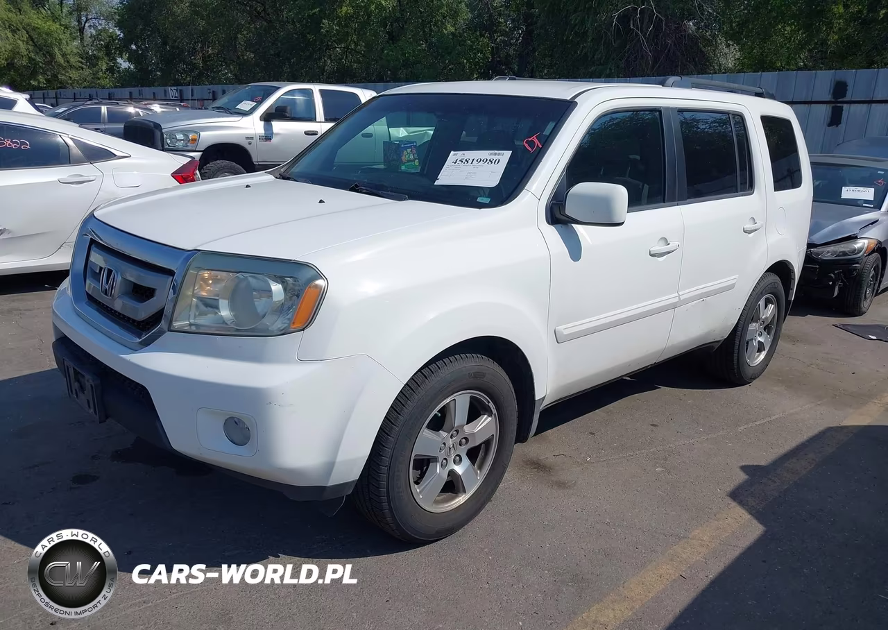 2009 Honda Pilot Ex VIN:5FNYF48459B044185 - 2