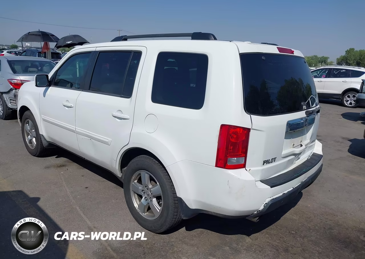 2009 Honda Pilot Ex VIN:5FNYF48459B044185 - 3
