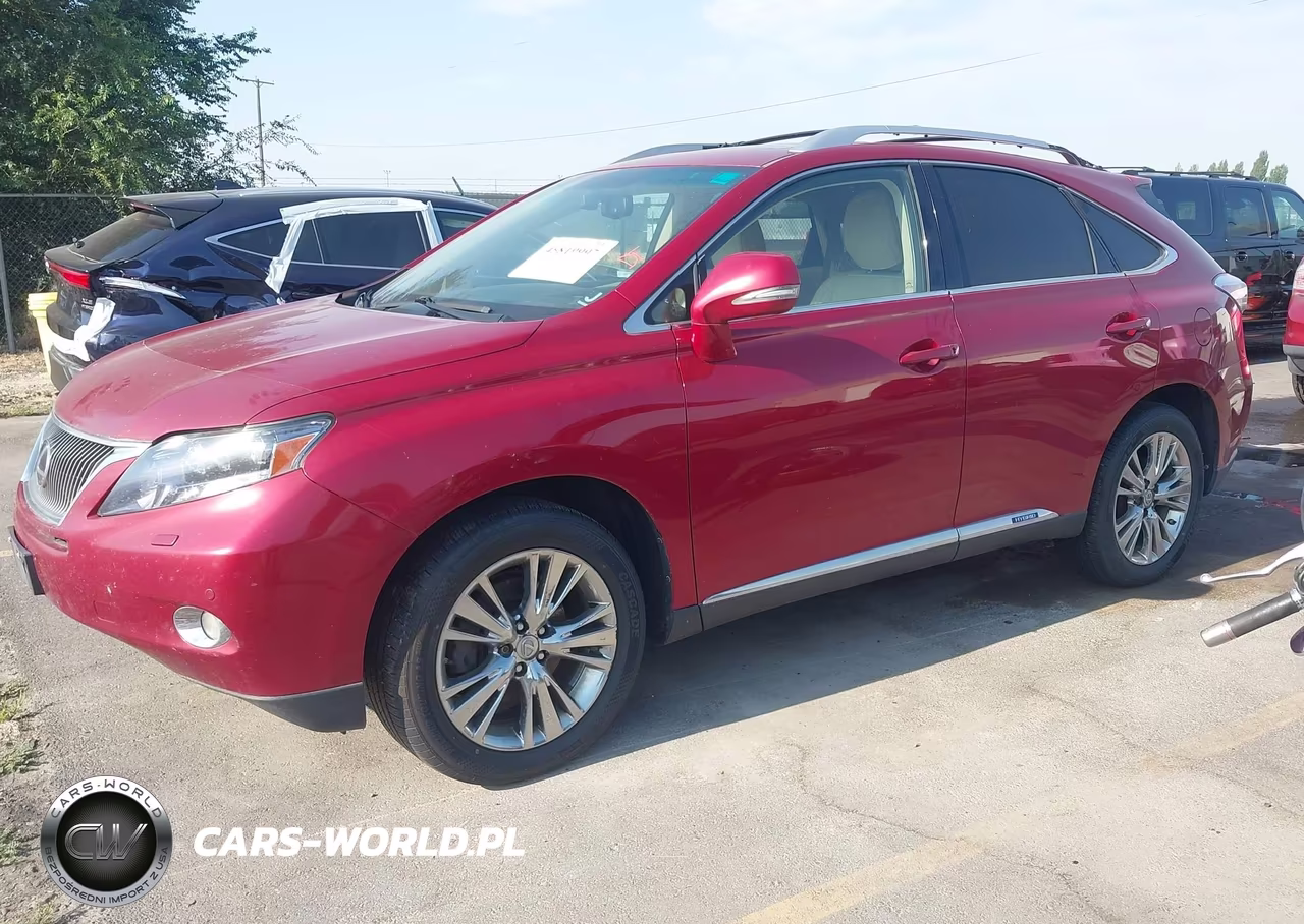 2010 Lexus Rx 450H VIN:JTJBC1BA9A2026501 - 2