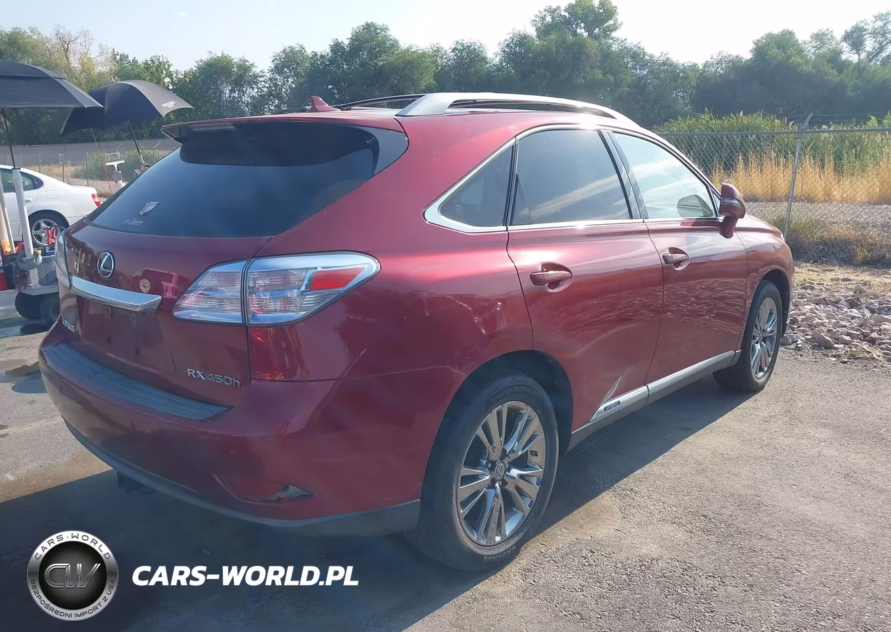 2010 Lexus Rx 450H VIN:JTJBC1BA9A2026501 - 4