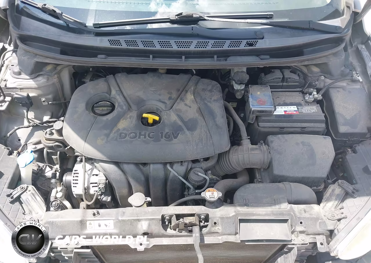 2013 Hyundai Elantra Gls VIN:5NPDH4AEXDH312184 - 10
