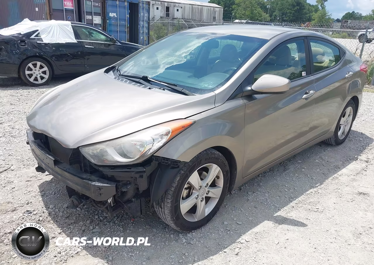 2013 Hyundai Elantra Gls VIN:5NPDH4AEXDH312184 - 2