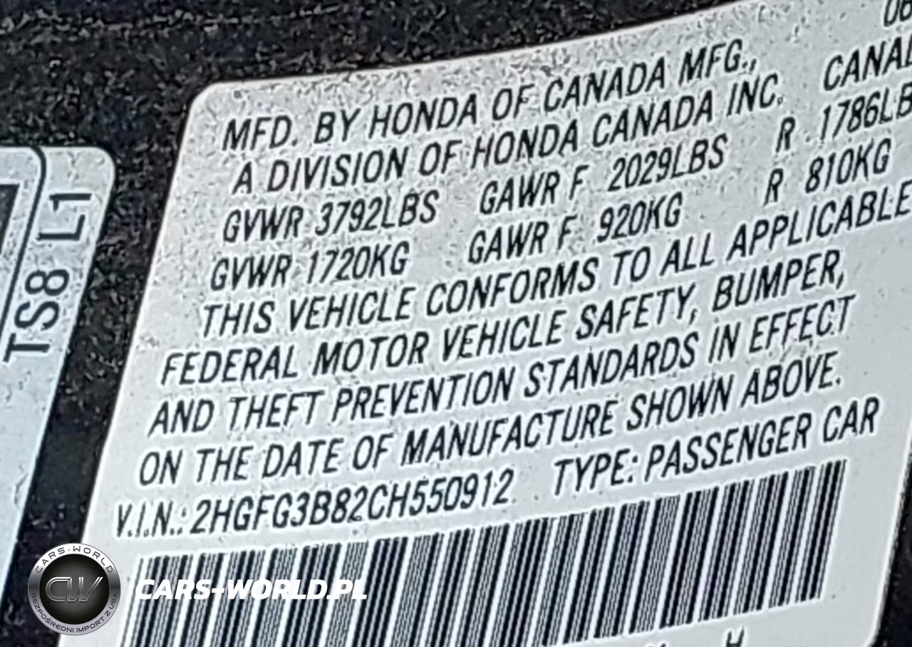 2012 Honda Civic Ex VIN:2HGFG3B82CH550912 - 9