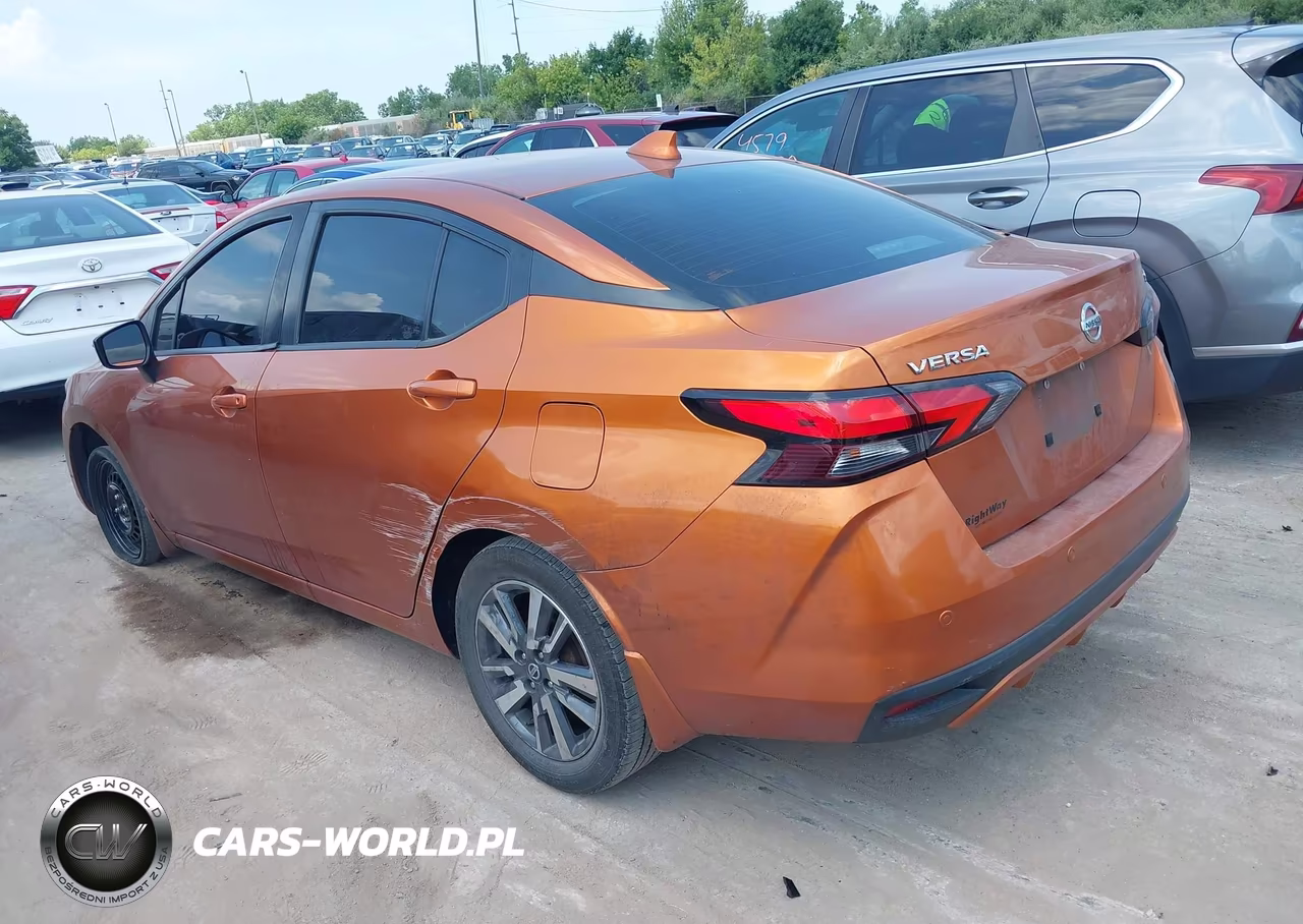 2020 Nissan Versa Sv Xtronic Cvt VIN:3N1CN8EV6LL801544 - 3