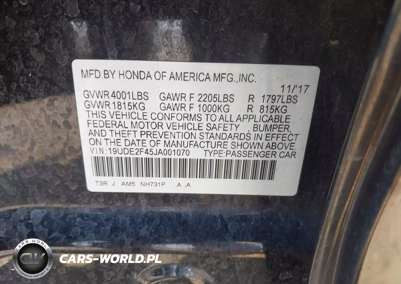 2018 Acura Ilx Special Edition VIN:19UDE2F45JA001070 - 9