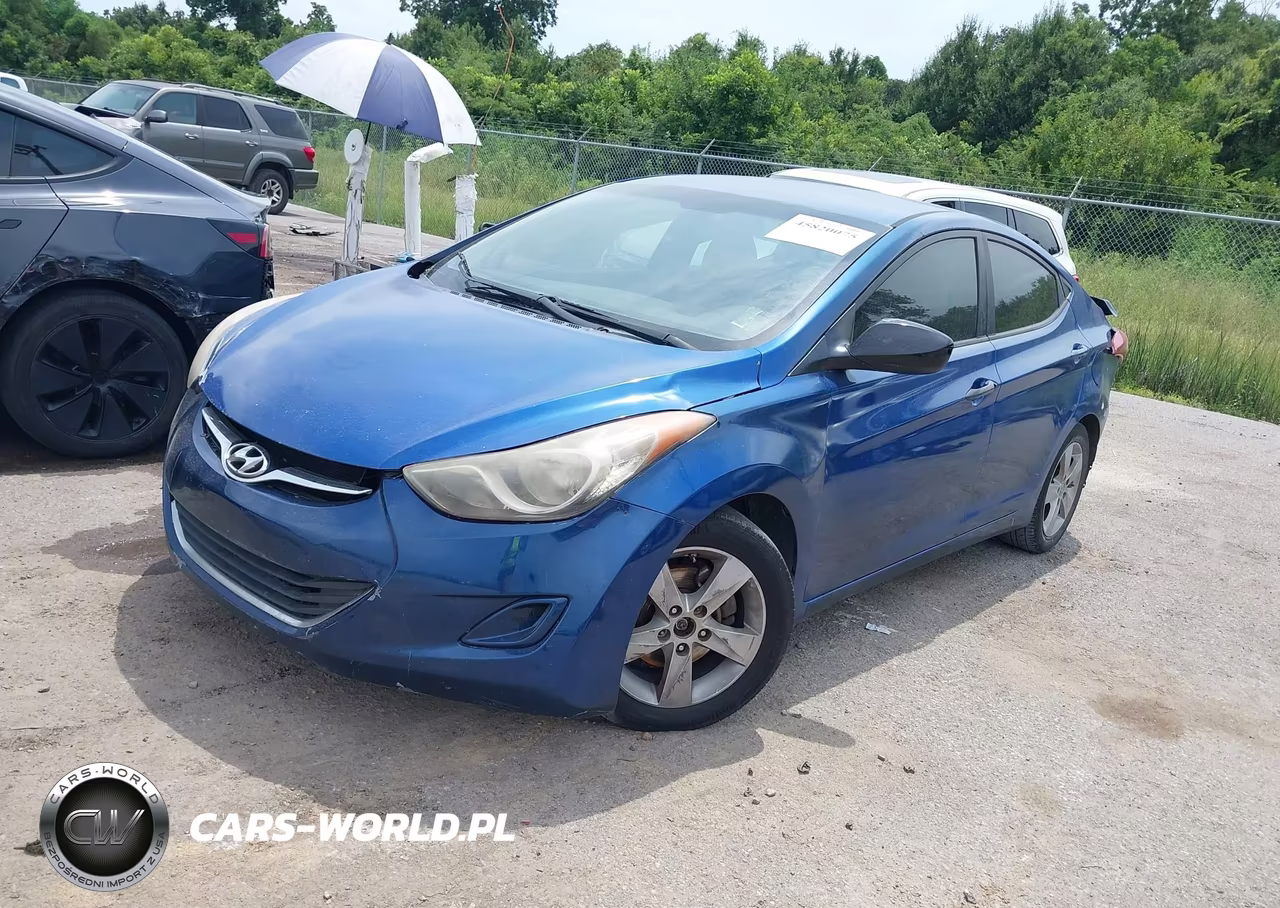 2011 Hyundai Elantra Gls (Ulsan Plant) VIN:KMHDH4AE6BU099328 - 2