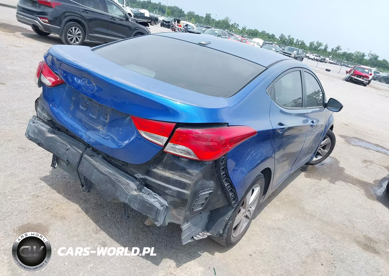 2011 Hyundai Elantra Gls (Ulsan Plant) VIN:KMHDH4AE6BU099328 - 4