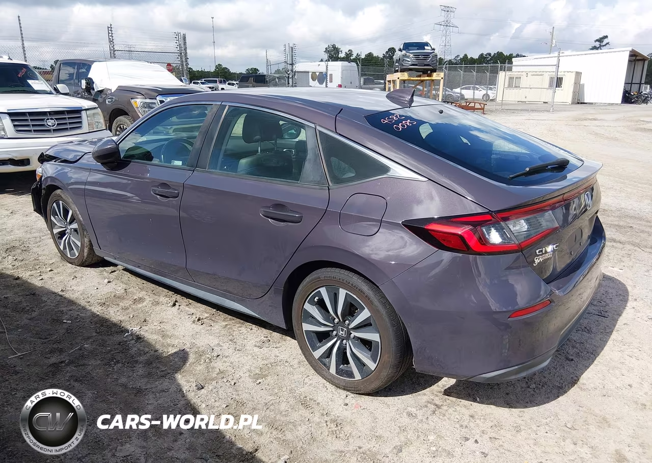 2022 Honda Civic Ex-L VIN:19XFL1H71NE014626 - 3