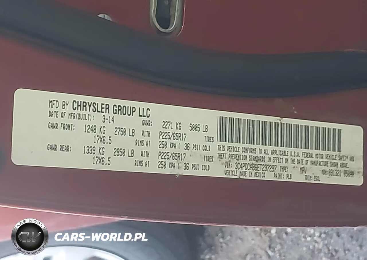 2014 Dodge Journey American Value Pkg VIN:3C4PDCAB6ET237297 - 9