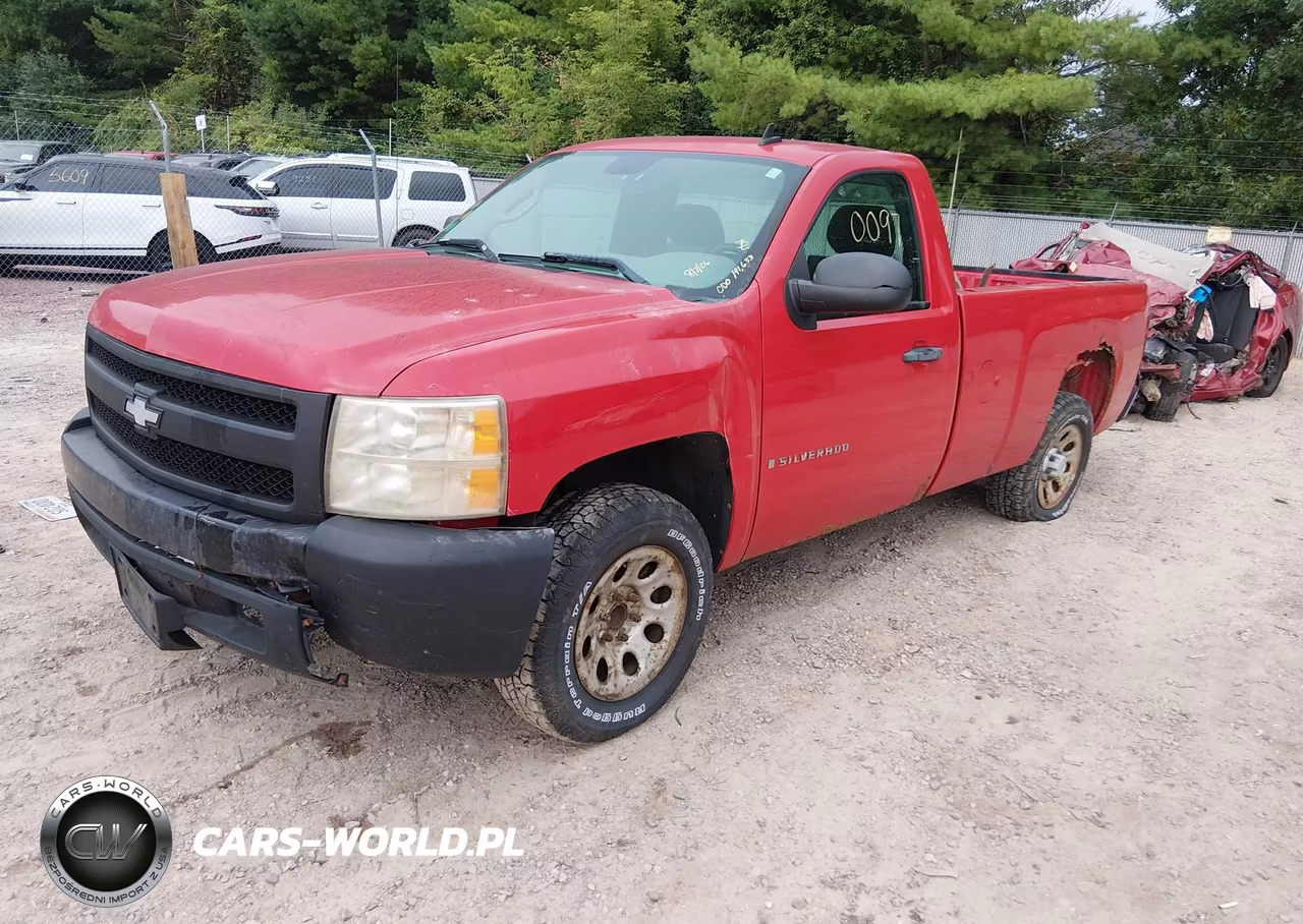 2008 Chevrolet Silverado 1500 Work Truck VIN:1GCEC14X08Z158811 - 2