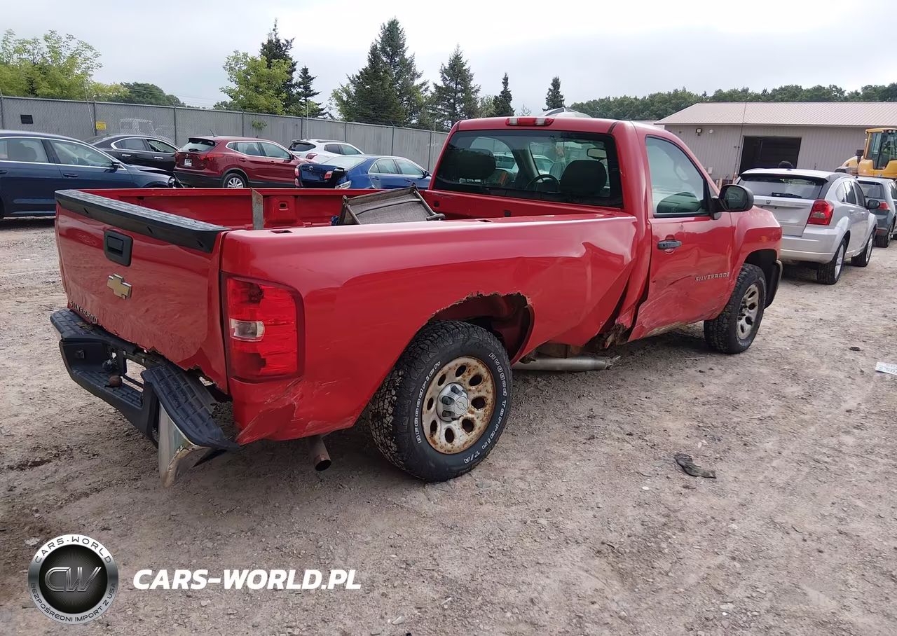 2008 Chevrolet Silverado 1500 Work Truck VIN:1GCEC14X08Z158811 - 4